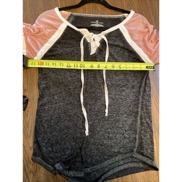 Bobbie Brooks Women’s Medium Long Sleeve Shirt Sheet Drawstrings - Picture 9 of 10